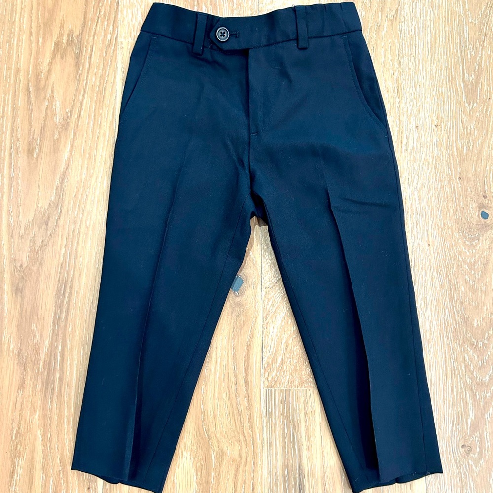Boys dress pants navy size 4